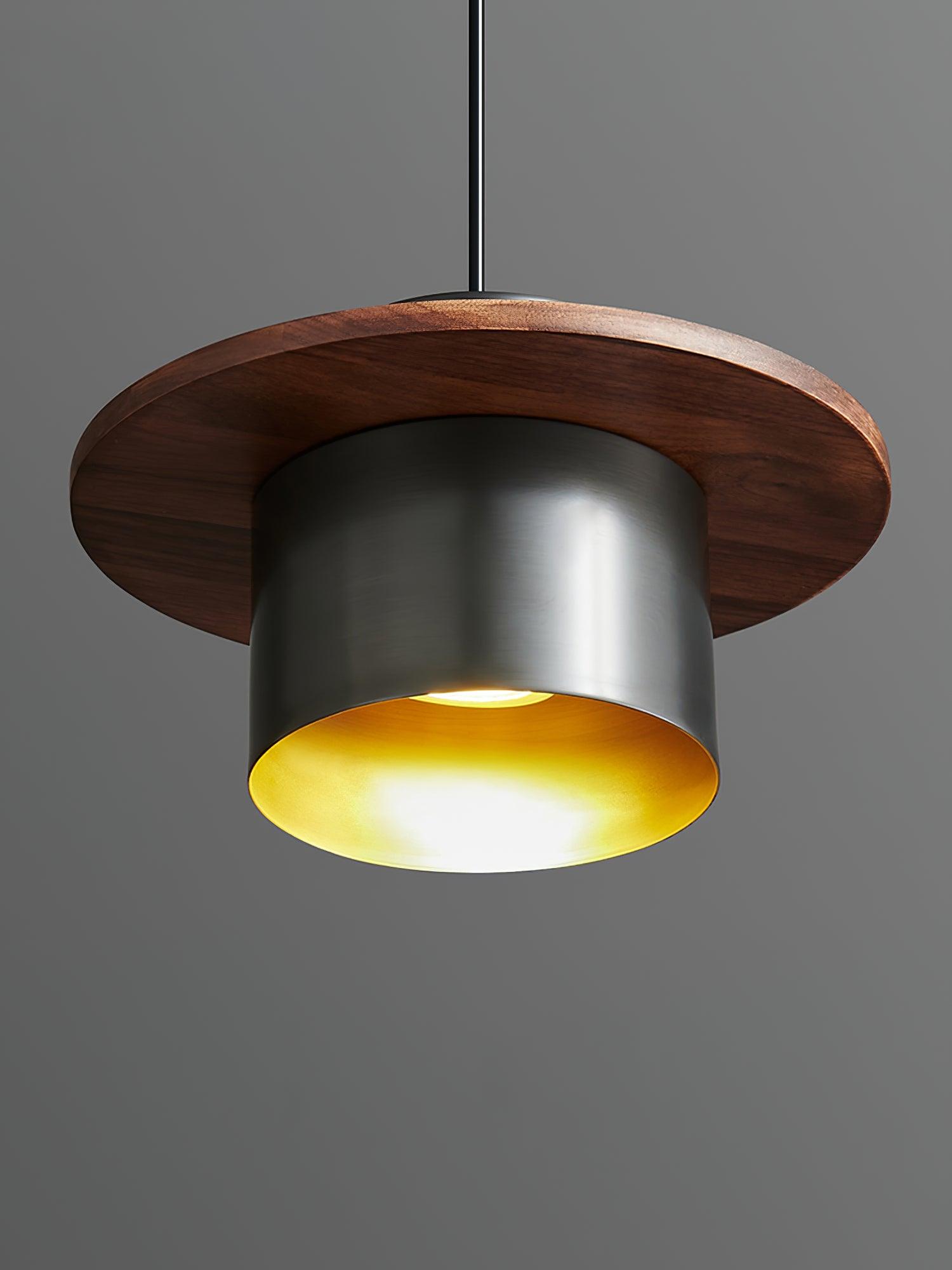 Aurora Lustre Suspendu Industriel En Laiton - Neutralighting