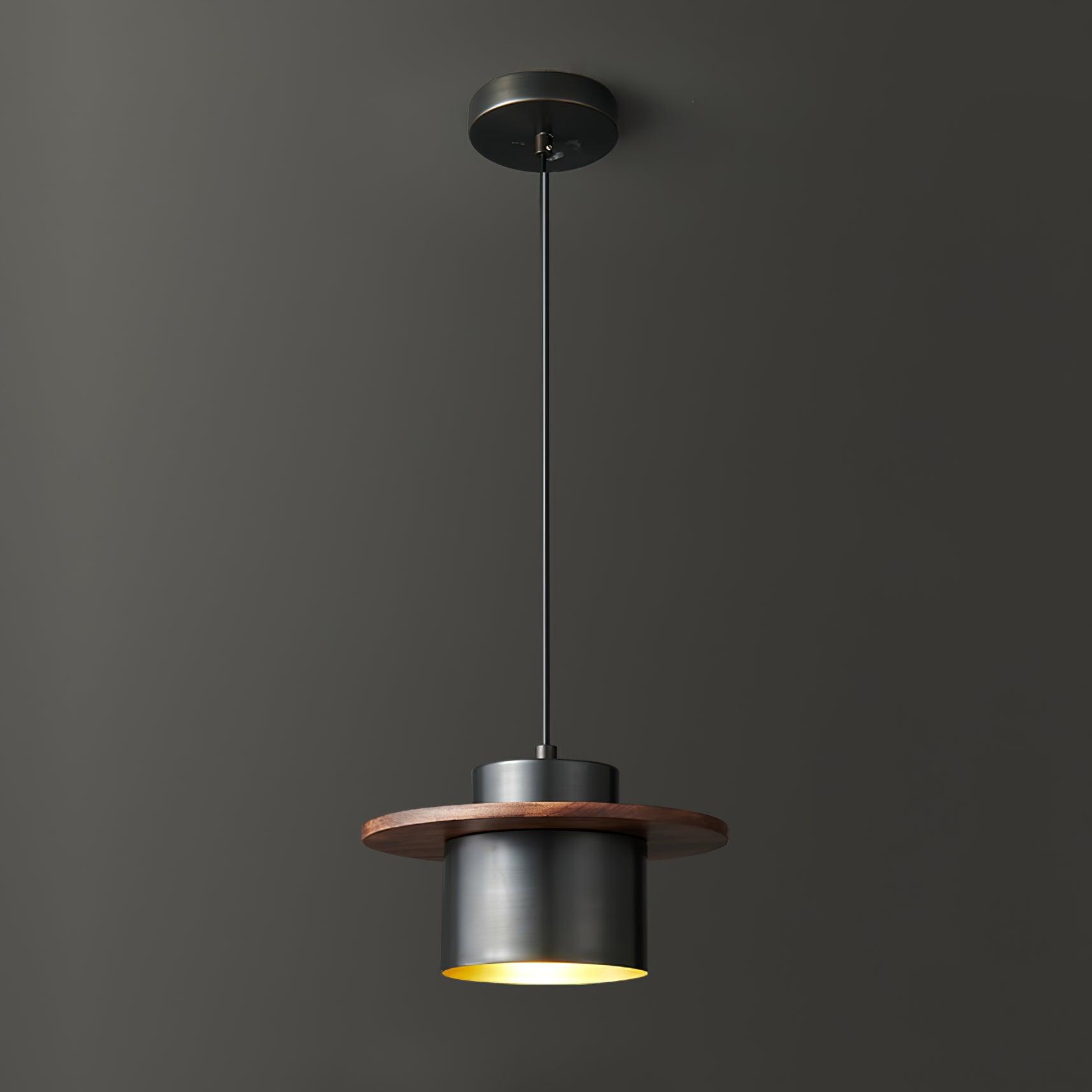 Aurora Lustre Suspendu Industriel En Laiton - Neutralighting