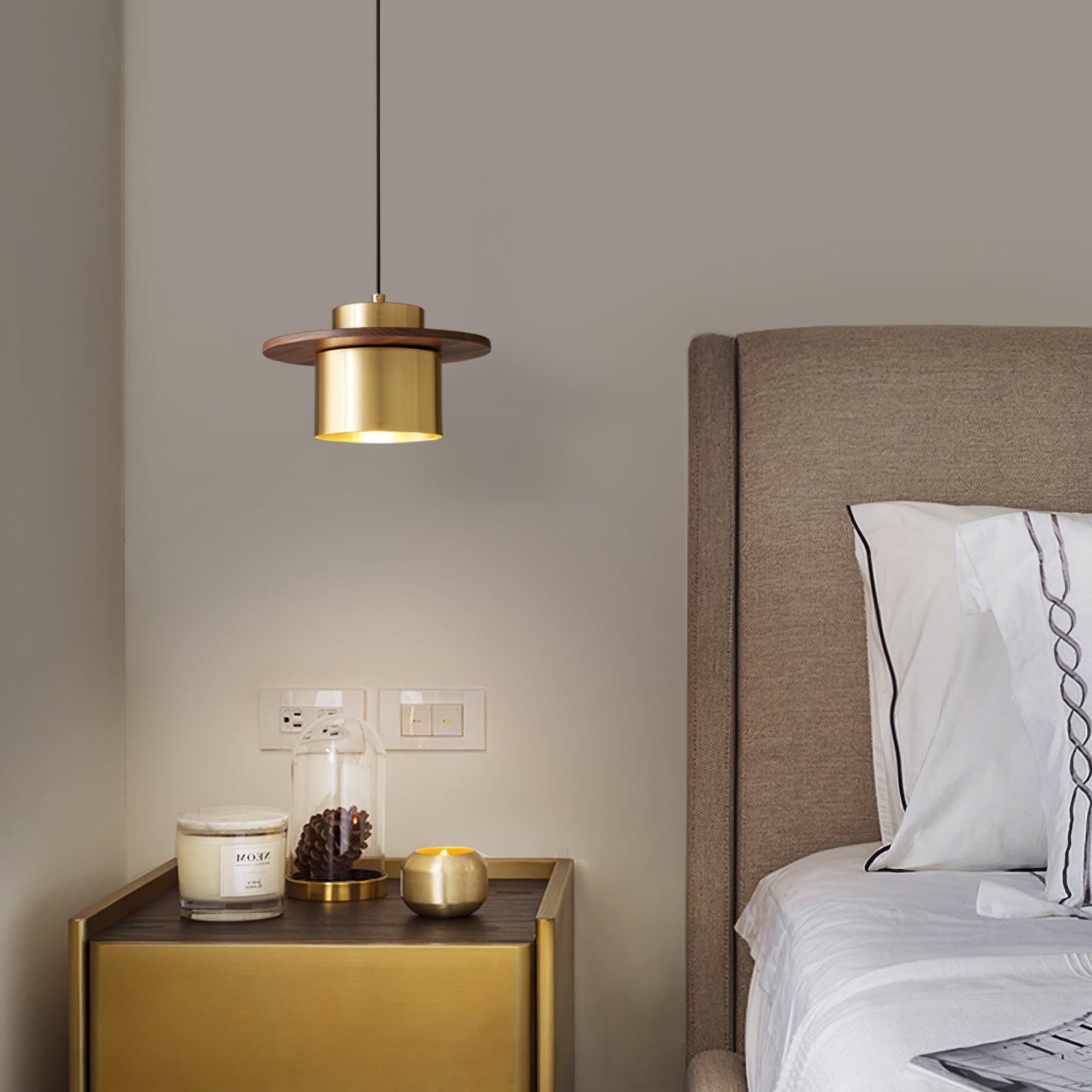 Aurora Lustre Suspendu Industriel En Laiton - Neutralighting