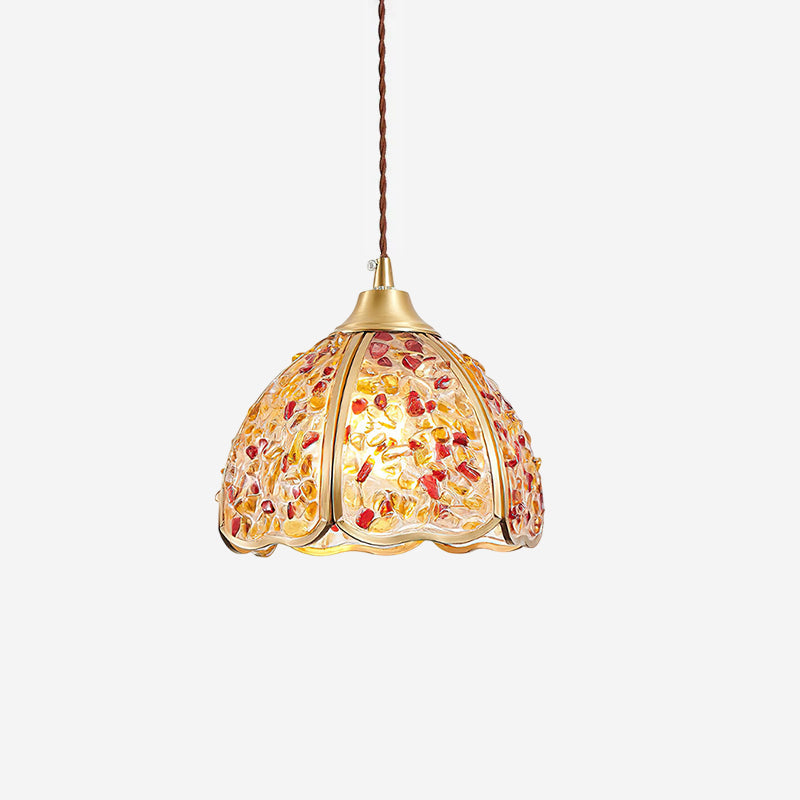Beryl Suspension Vintage en Laiton - Neutralighting