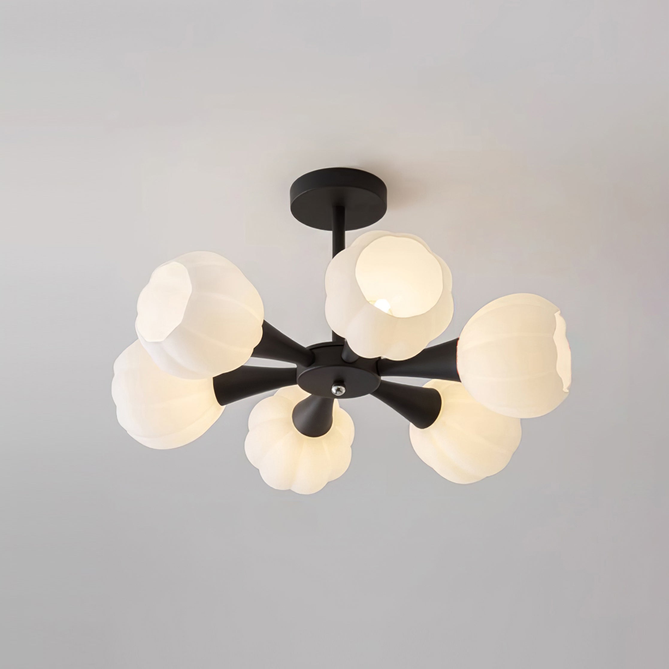 Bethel Chandelier Citrouille Rustique - Neutralighting