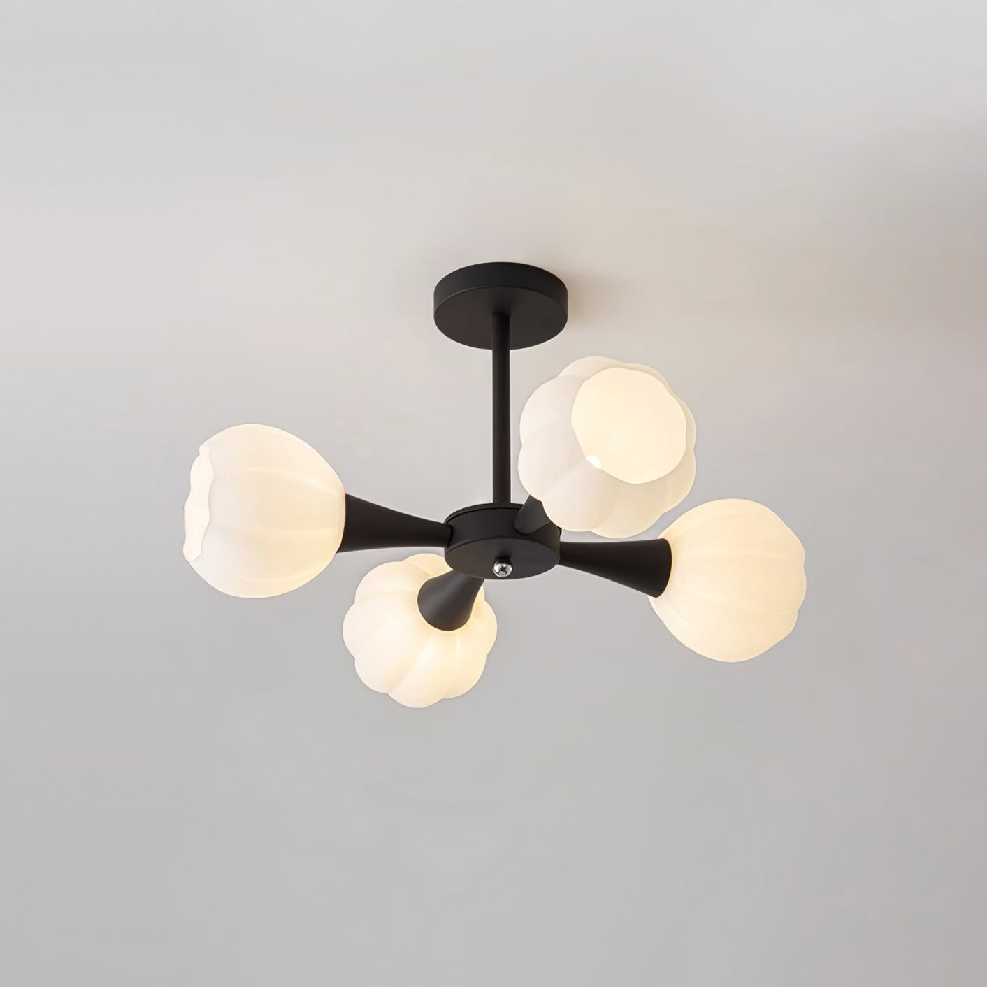 Bethel Chandelier Citrouille Rustique - Neutralighting