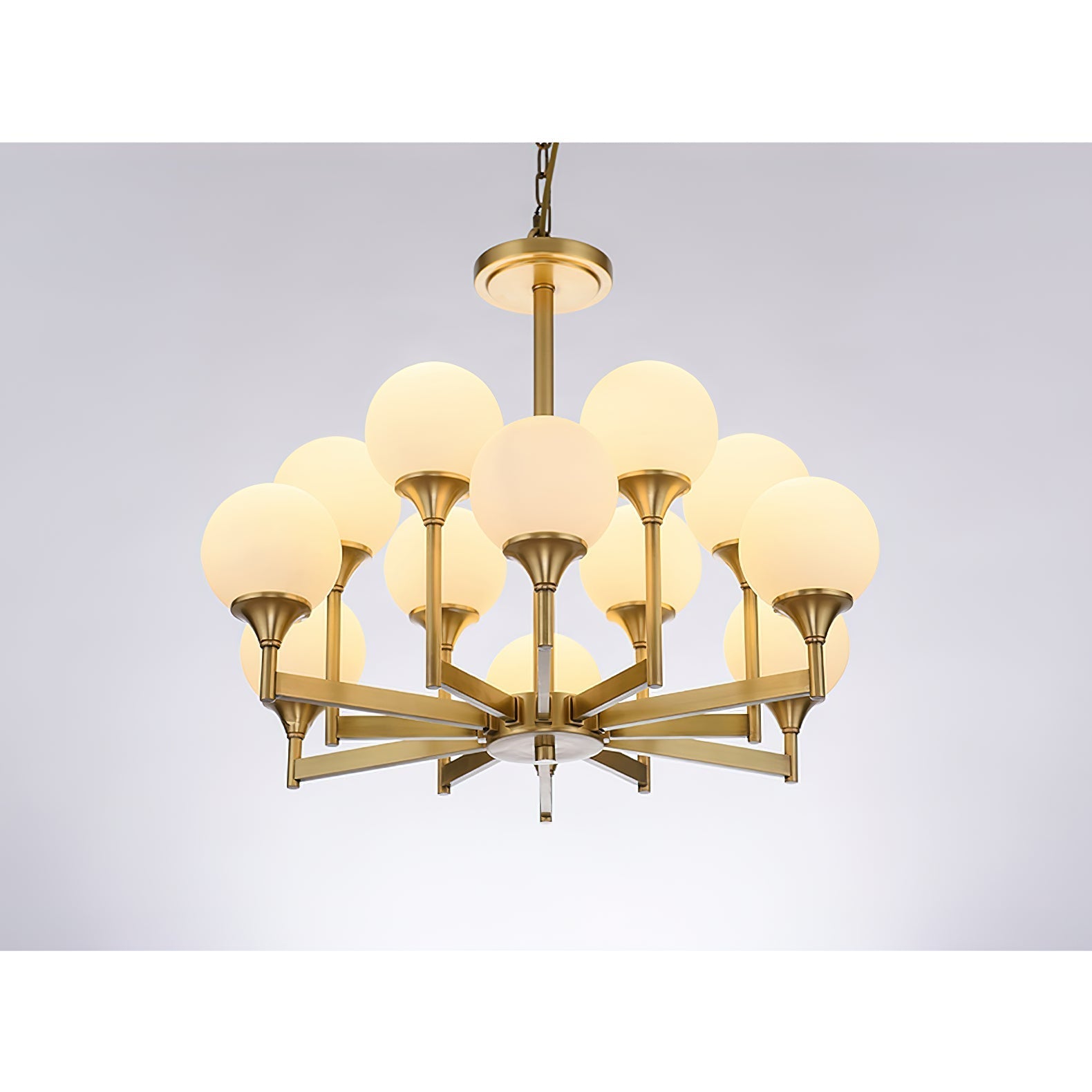 Himinuvyh Ancien Industriel Métal Verre Lustre - Neutralighting