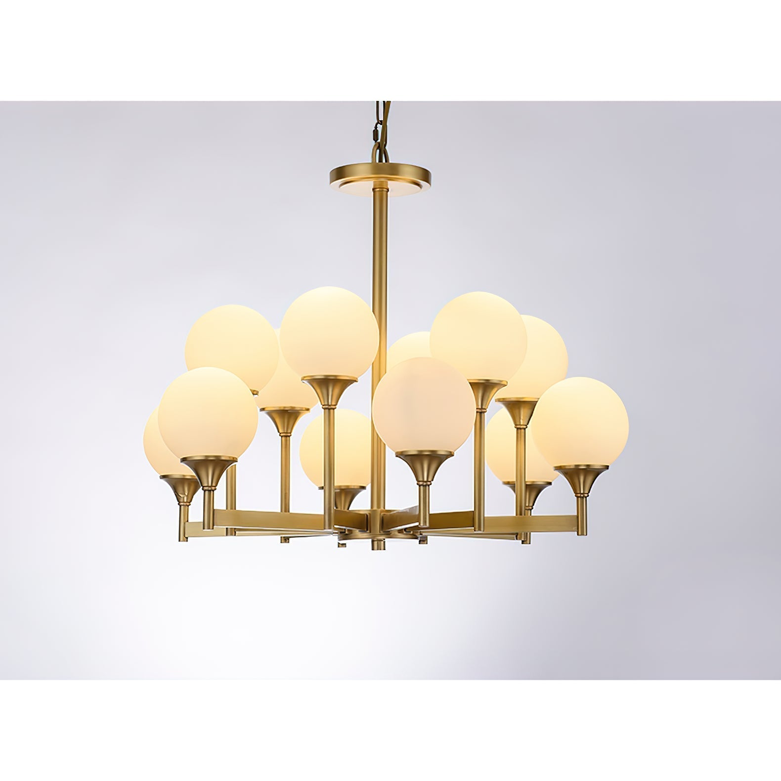Himinuvyh Ancien Industriel Métal Verre Lustre - Neutralighting