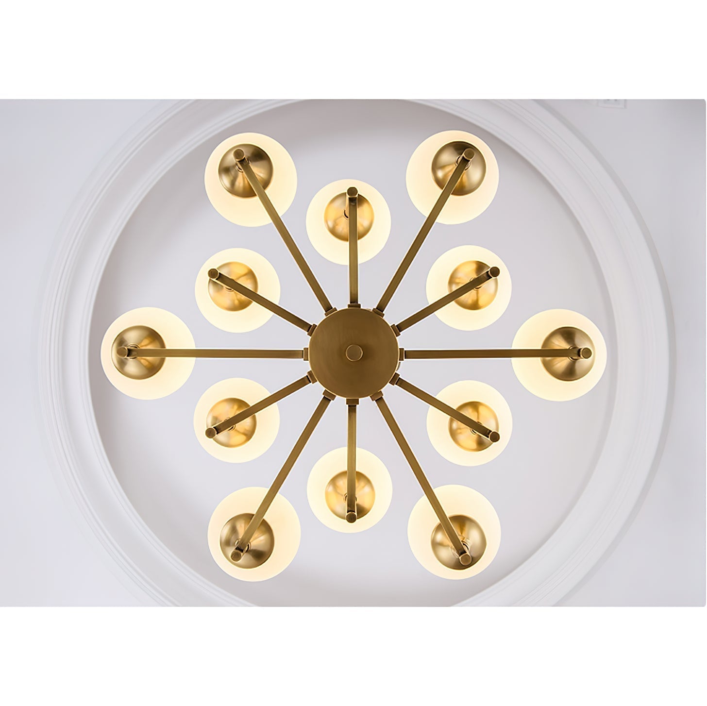Himinuvyh Ancien Industriel Métal Verre Lustre - Neutralighting