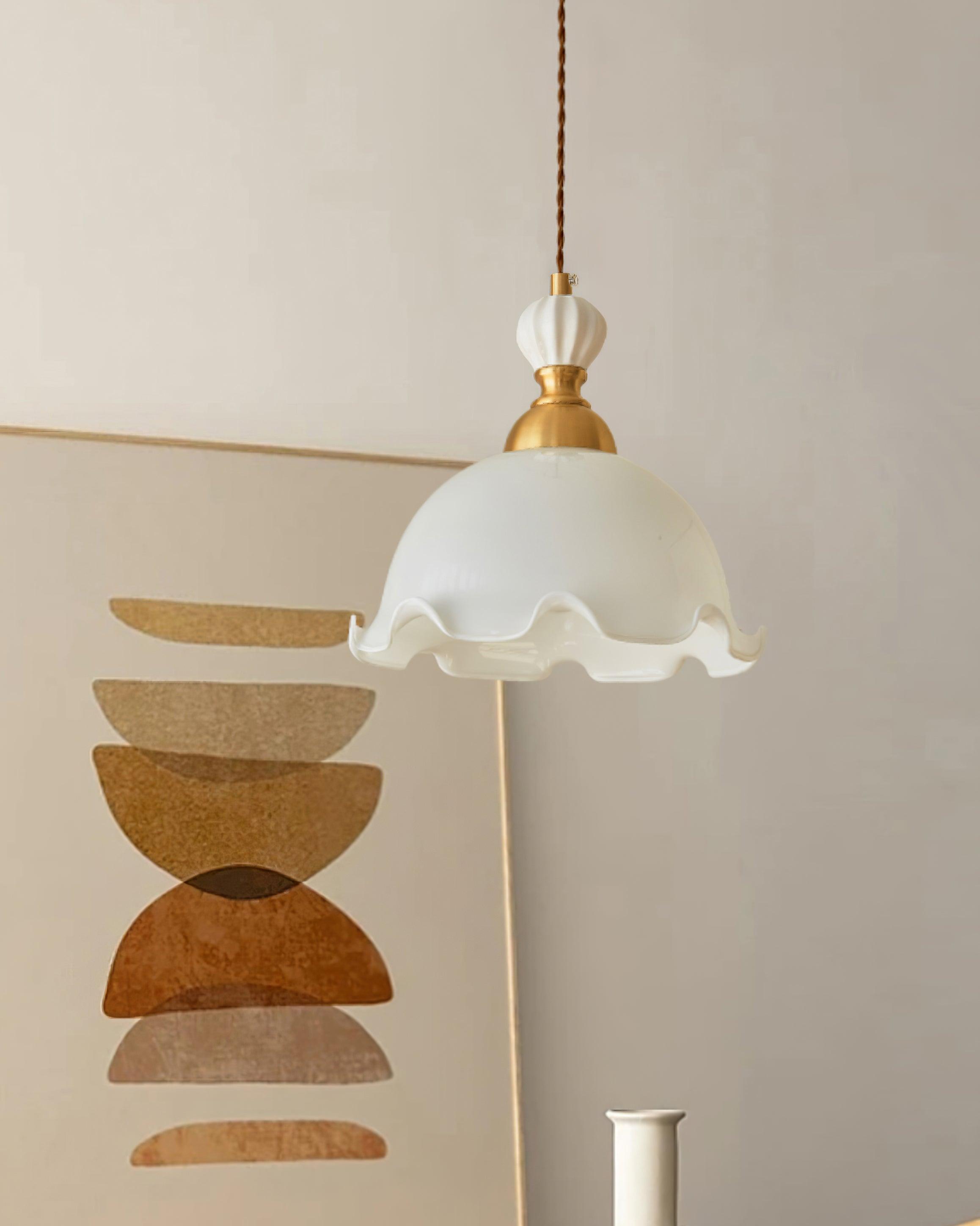 Valo Suspension Vintage Romantique en Verre - Neutralighting