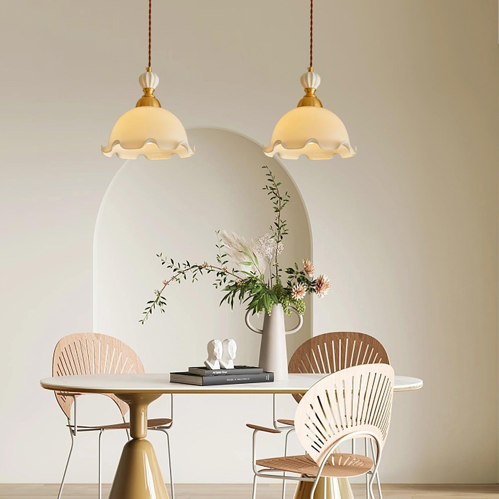 Valo Suspension Vintage Romantique en Verre - Neutralighting
