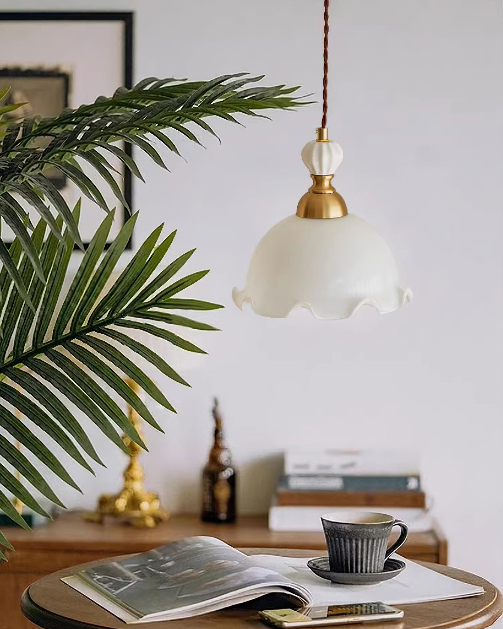 Valo Suspension Vintage Romantique en Verre - Neutralighting