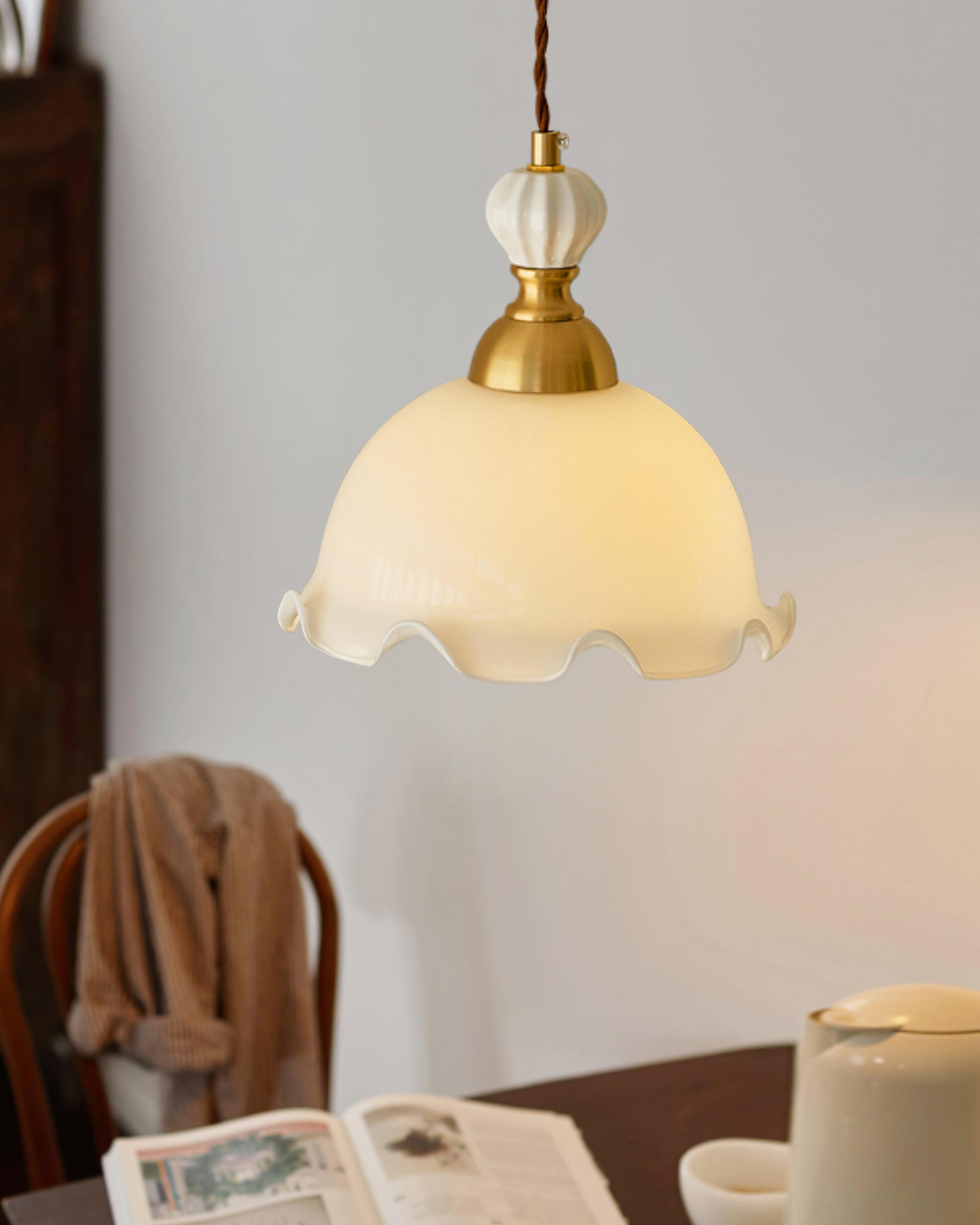 Valo Suspension Vintage Romantique en Verre - Neutralighting