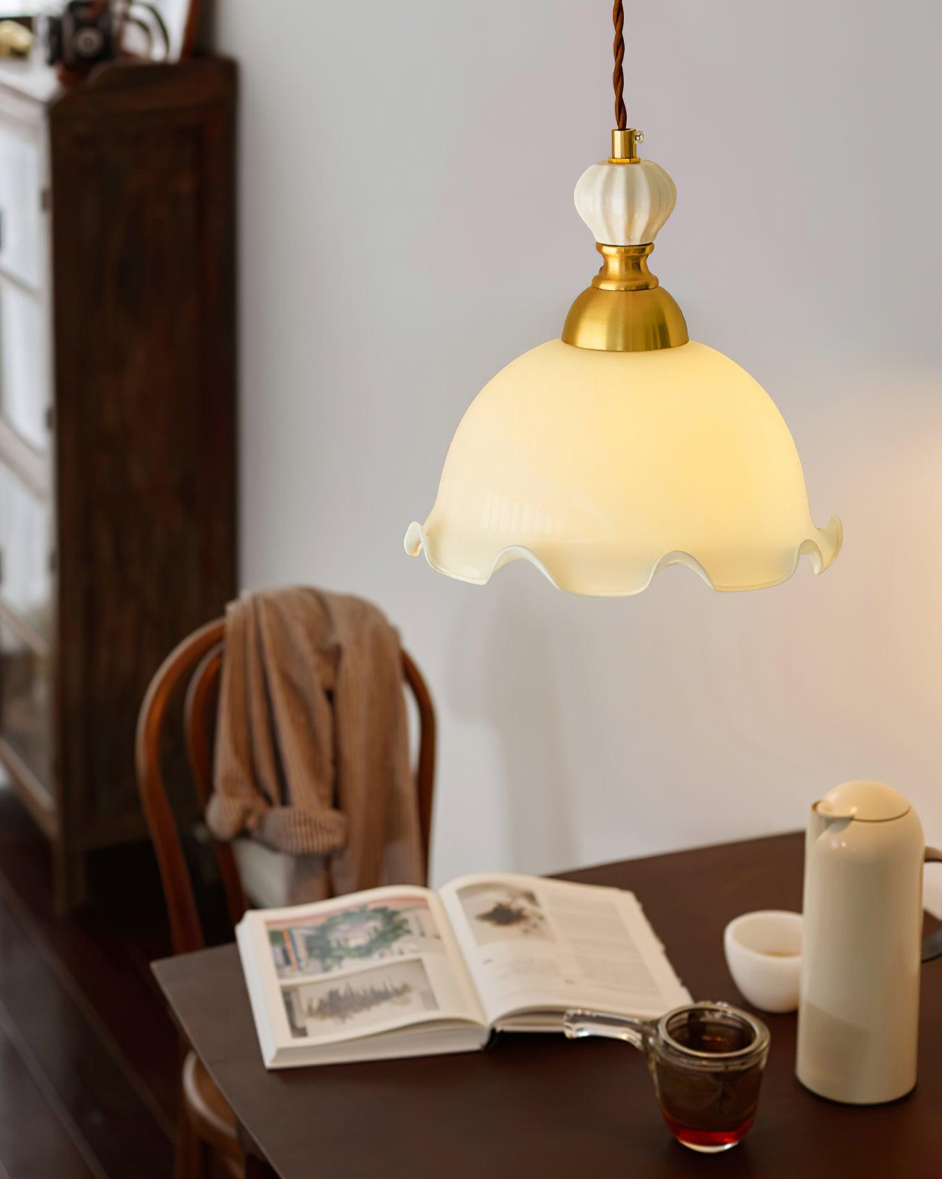 Valo Suspension Vintage Romantique en Verre - Neutralighting