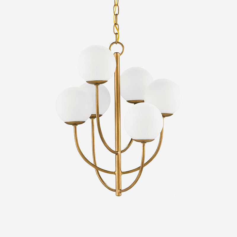 Kvennuvyu Moderne Minimaliste Métal Verre Lustre - Neutralighting
