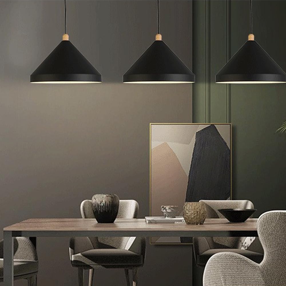 Valentina Industriel Métal Suspension Noir/Blanc Chambre À Coucher/Salle À Manger - Neutralighting