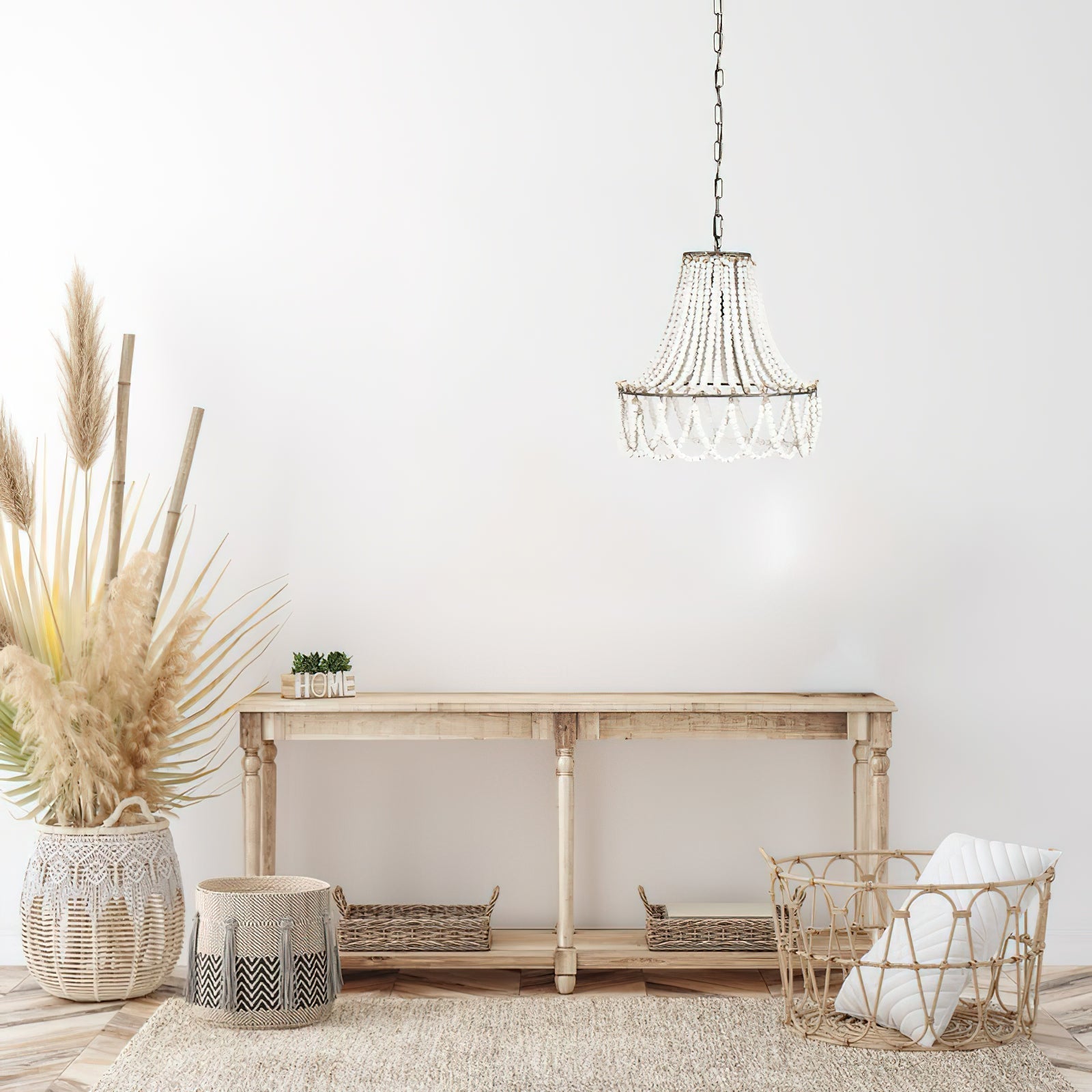 Qvistuvyd Postmodern Luxury Wooden Metal Chandelier - Lamp Copper