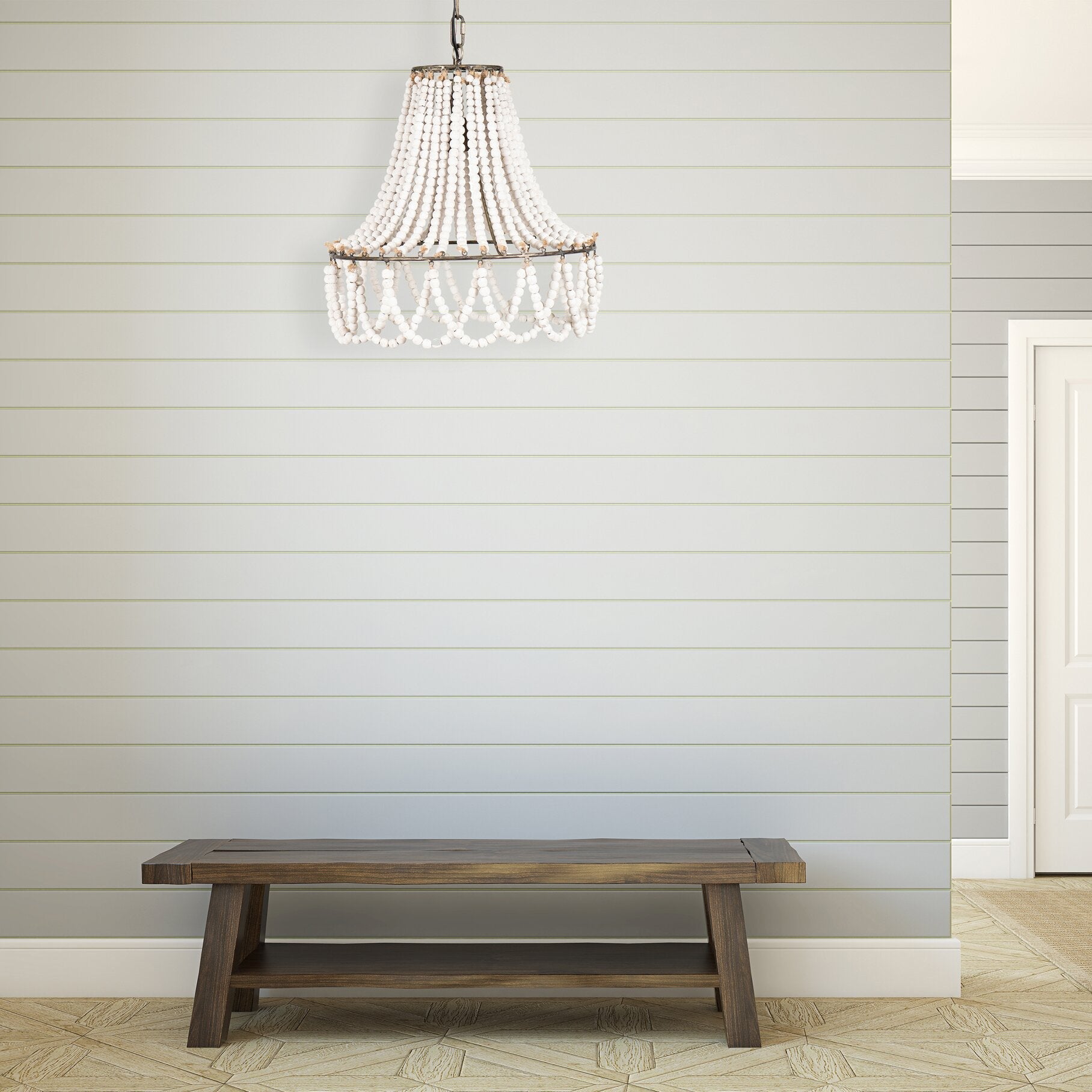 Qvistuvyd Postmodern Luxury Wooden Metal Chandelier - Lamp Copper
