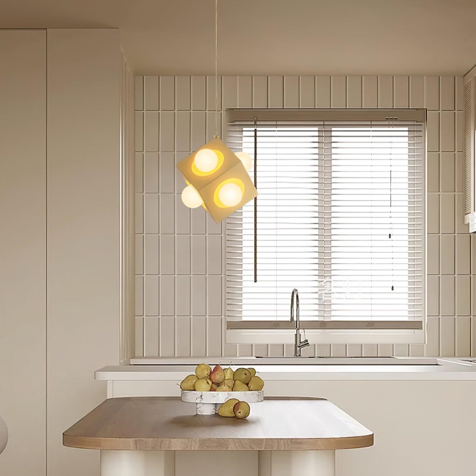 Block Pendant Lamp Cubic Minimalist - Letslighting