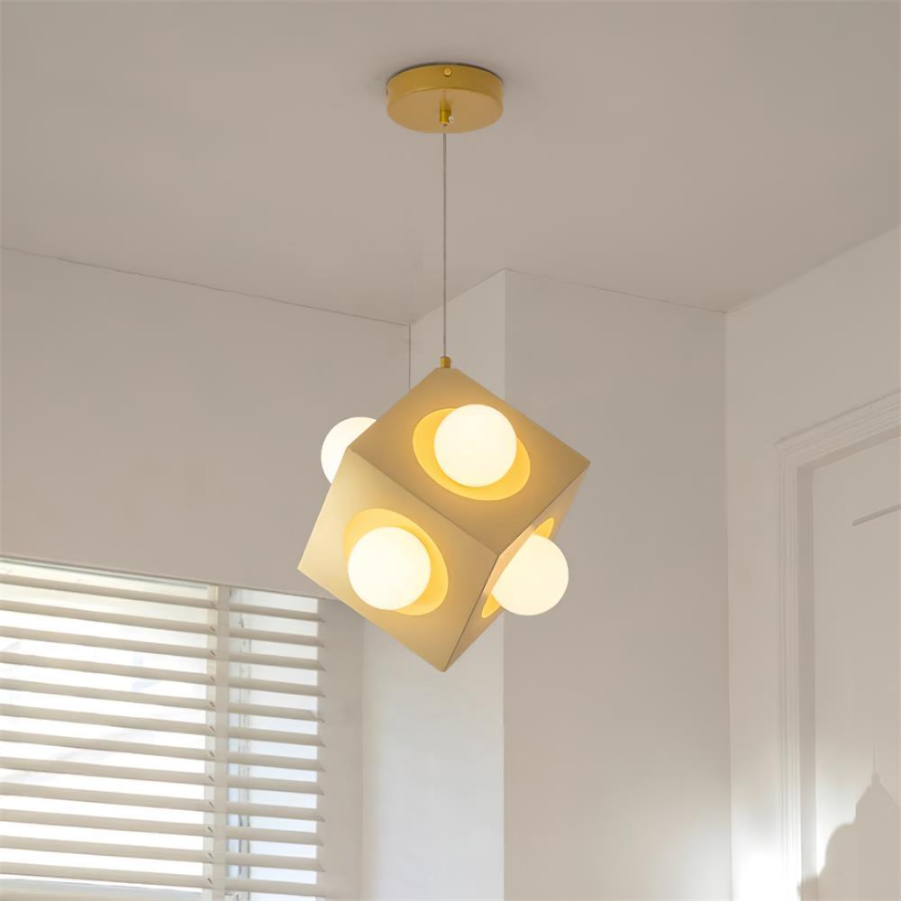 Block Pendant Lamp Cubic Minimalist - Letslighting