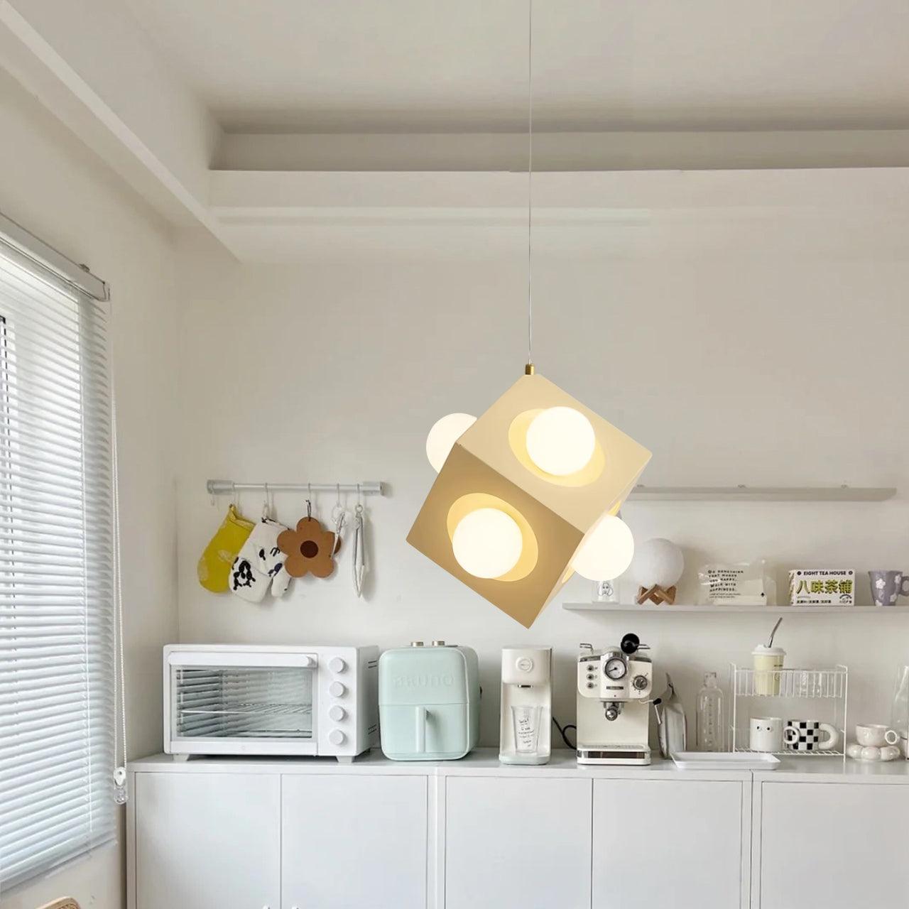 Block Pendant Lamp Cubic Minimalist - Letslighting