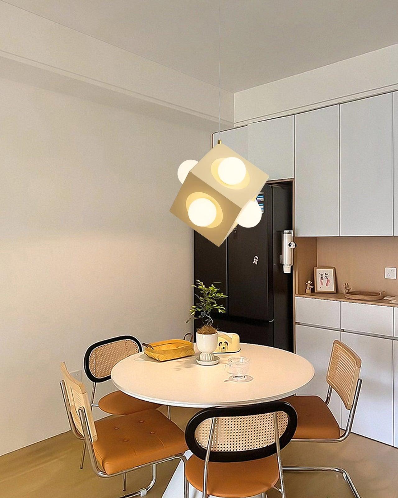 Block Pendant Lamp Cubic Minimalist - Letslighting