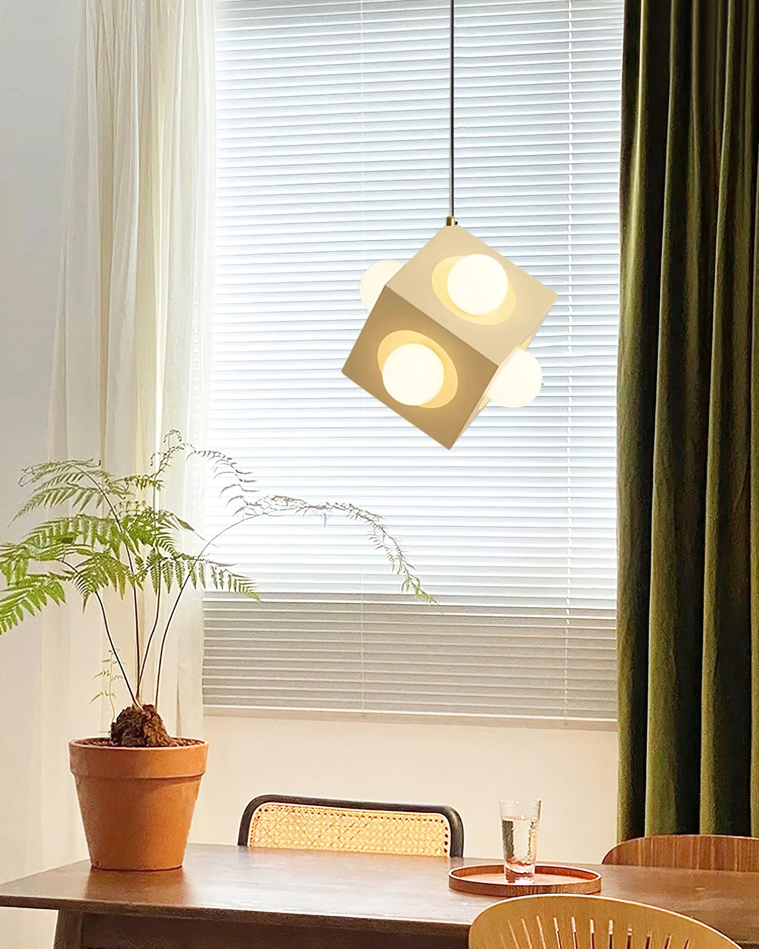 Block Pendant Lamp Cubic Minimalist - Letslighting