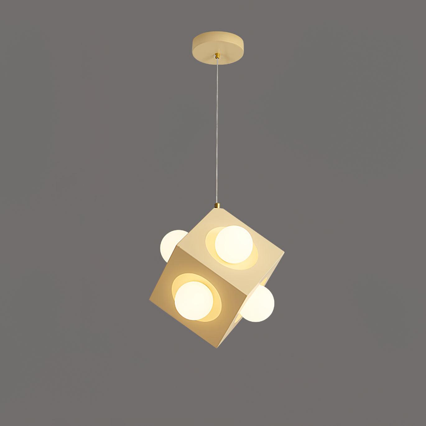 Block Pendant Lamp Cubic Minimalist - Letslighting