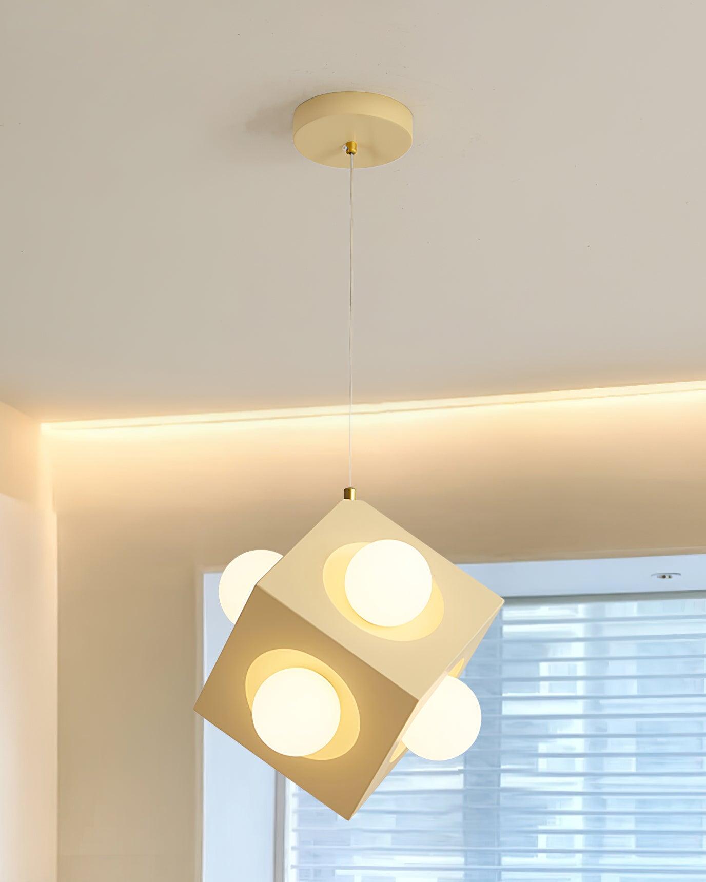 Block Pendant Lamp Cubic Minimalist - Letslighting