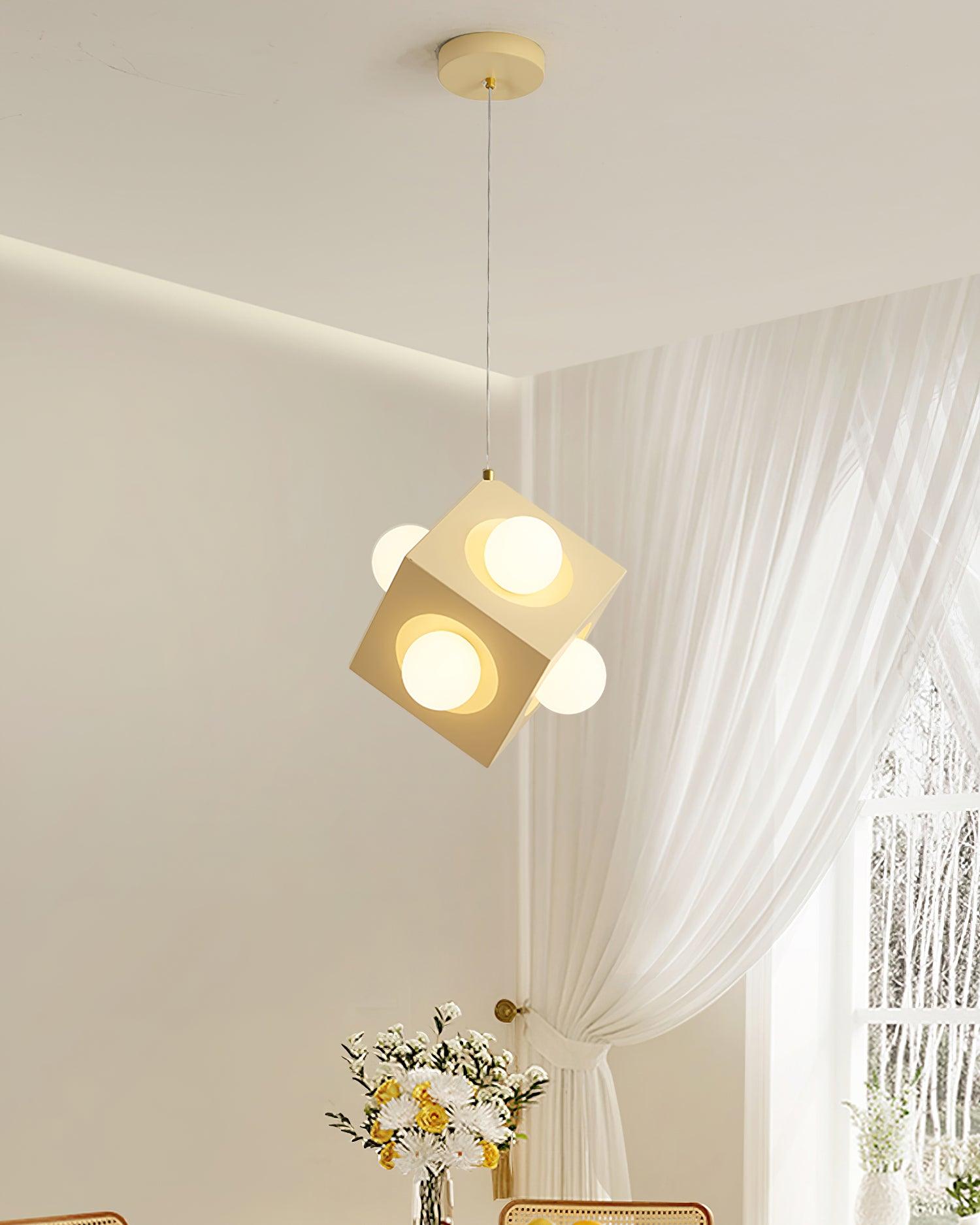 Block Pendant Lamp Cubic Minimalist - Letslighting