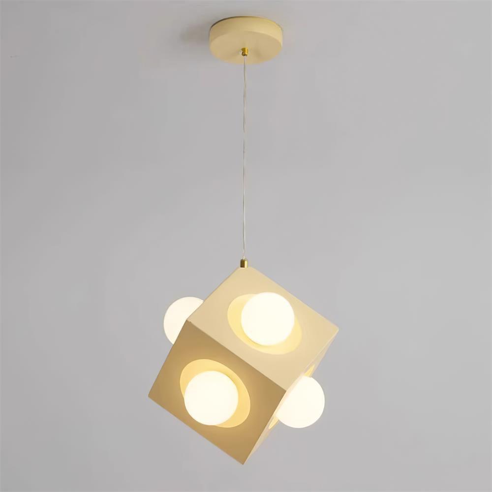 Block Pendant Lamp Cubic Minimalist - Letslighting