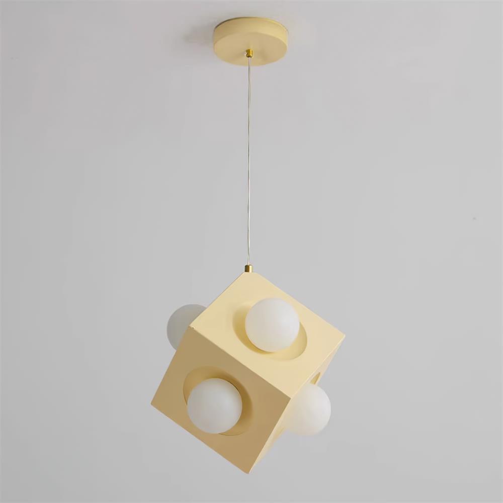 Block Pendant Lamp Cubic Minimalist - Letslighting