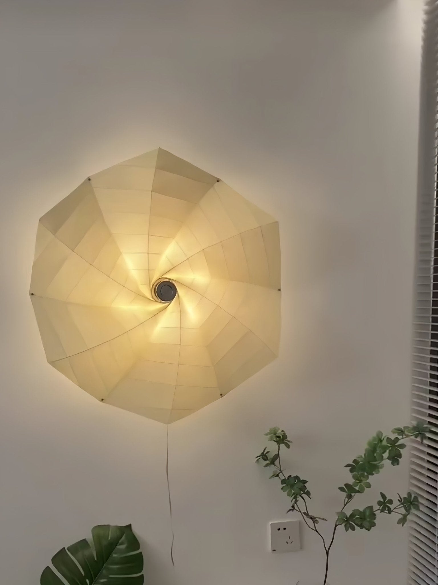 Vadorir Spiral Fabric Pendant Light - Neutralighting