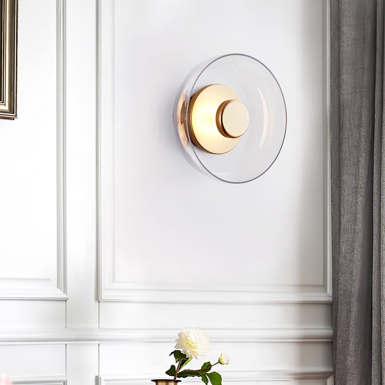 Crux Applique Murale Moderne Minimaliste en Laiton - Neutralighting