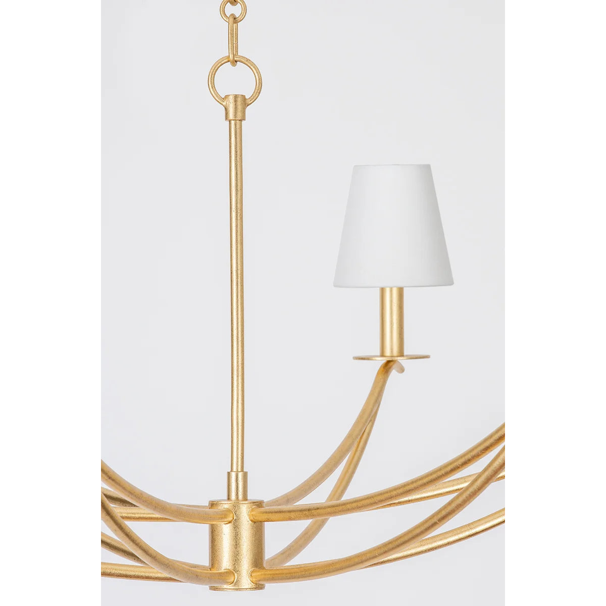 Ulfuvyd Moderne Minimaliste Tissu Métal Lustre - Neutralighting