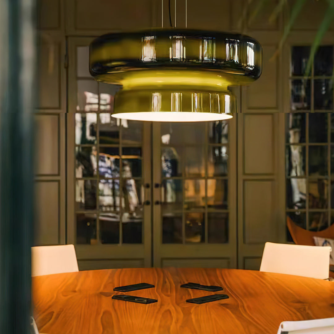 Xenuvyj Moderne Minimaliste Métal Verre Suspension - Neutralighting