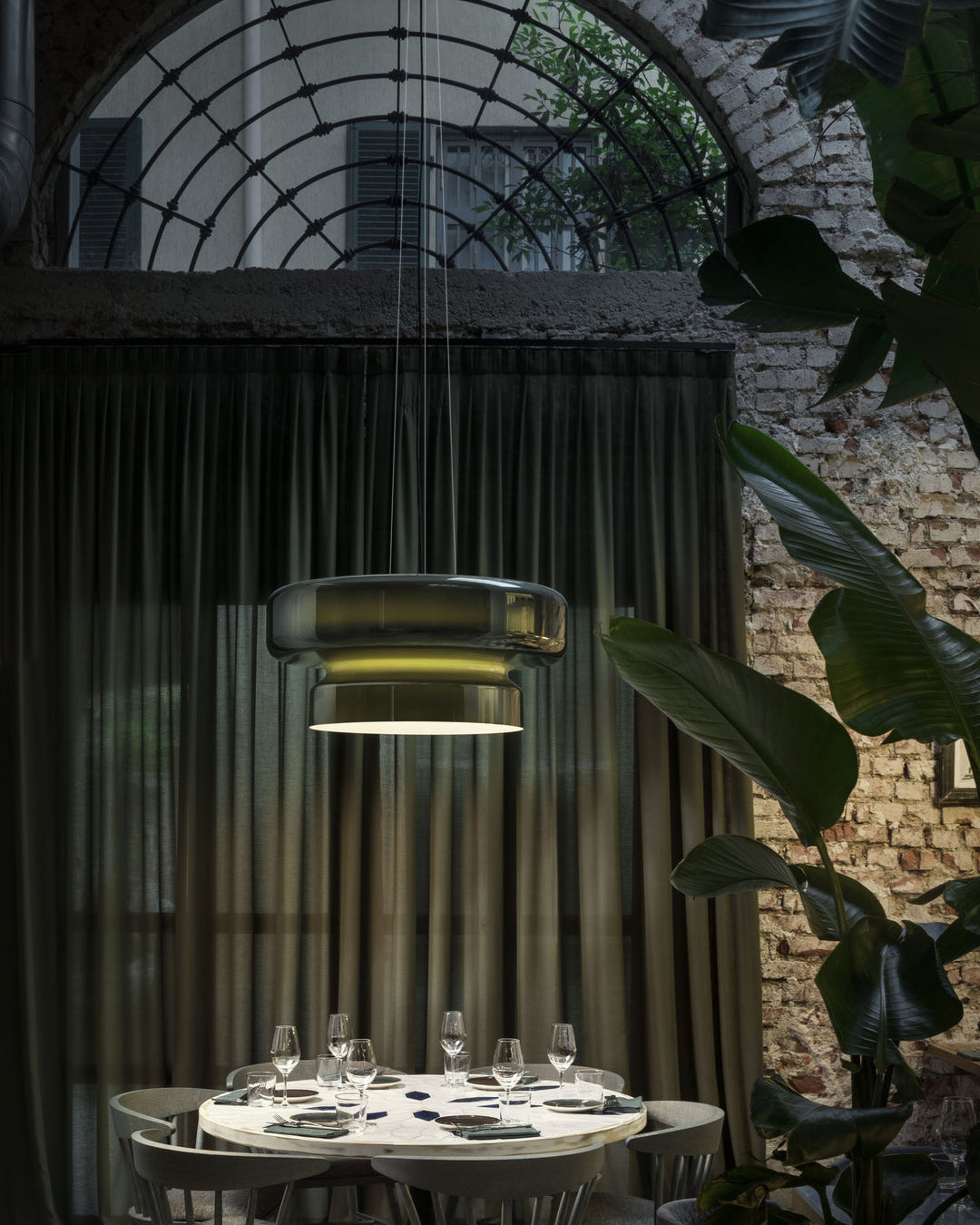 Xenuvyj Moderne Minimaliste Métal Verre Suspension - Neutralighting