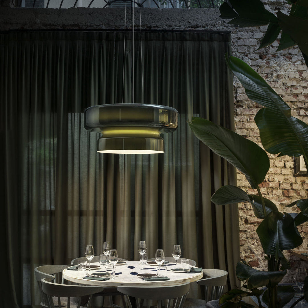 Xenuvyj Moderne Minimaliste Métal Verre Suspension - Neutralighting