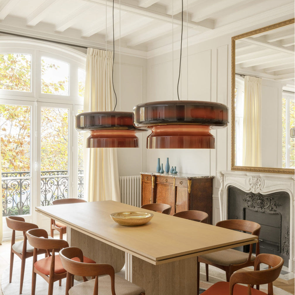 Xenuvyj Moderne Minimaliste Métal Verre Suspension - Neutralighting