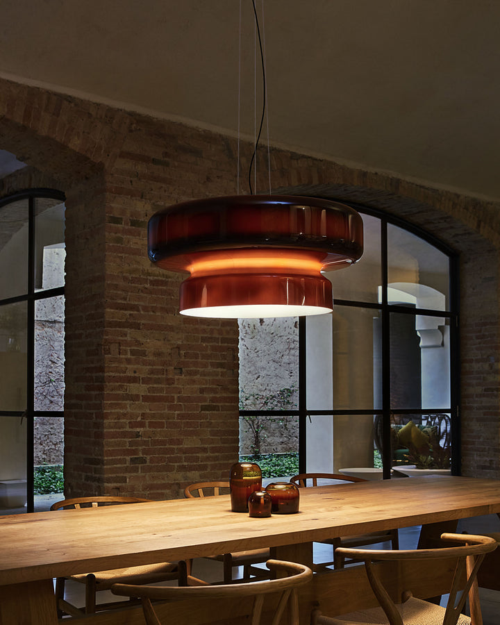 Xenuvyj Moderne Minimaliste Métal Verre Suspension - Neutralighting