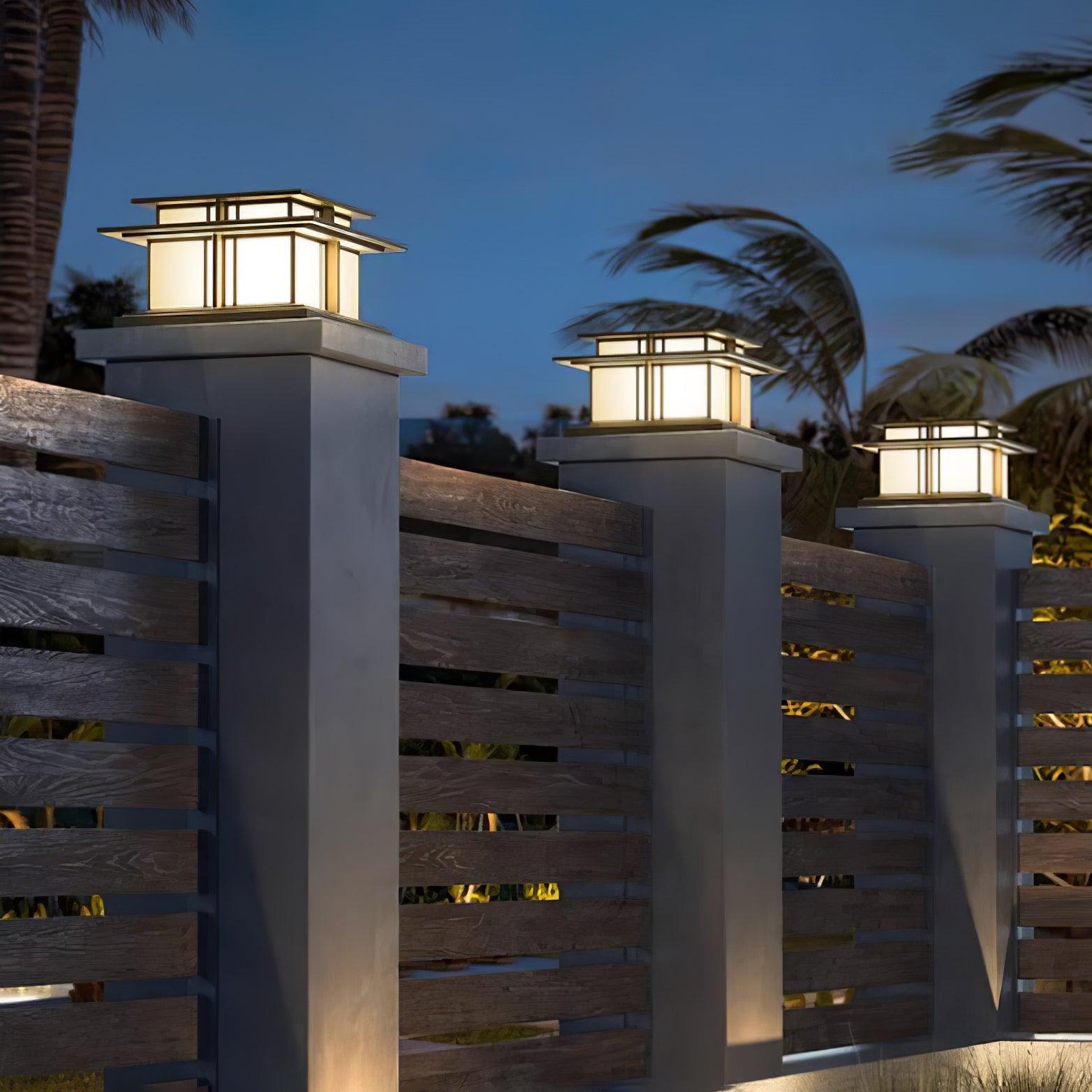 Milo Luminaire Extérieur sur Pilier Solaire / Câblé - Neutralighting