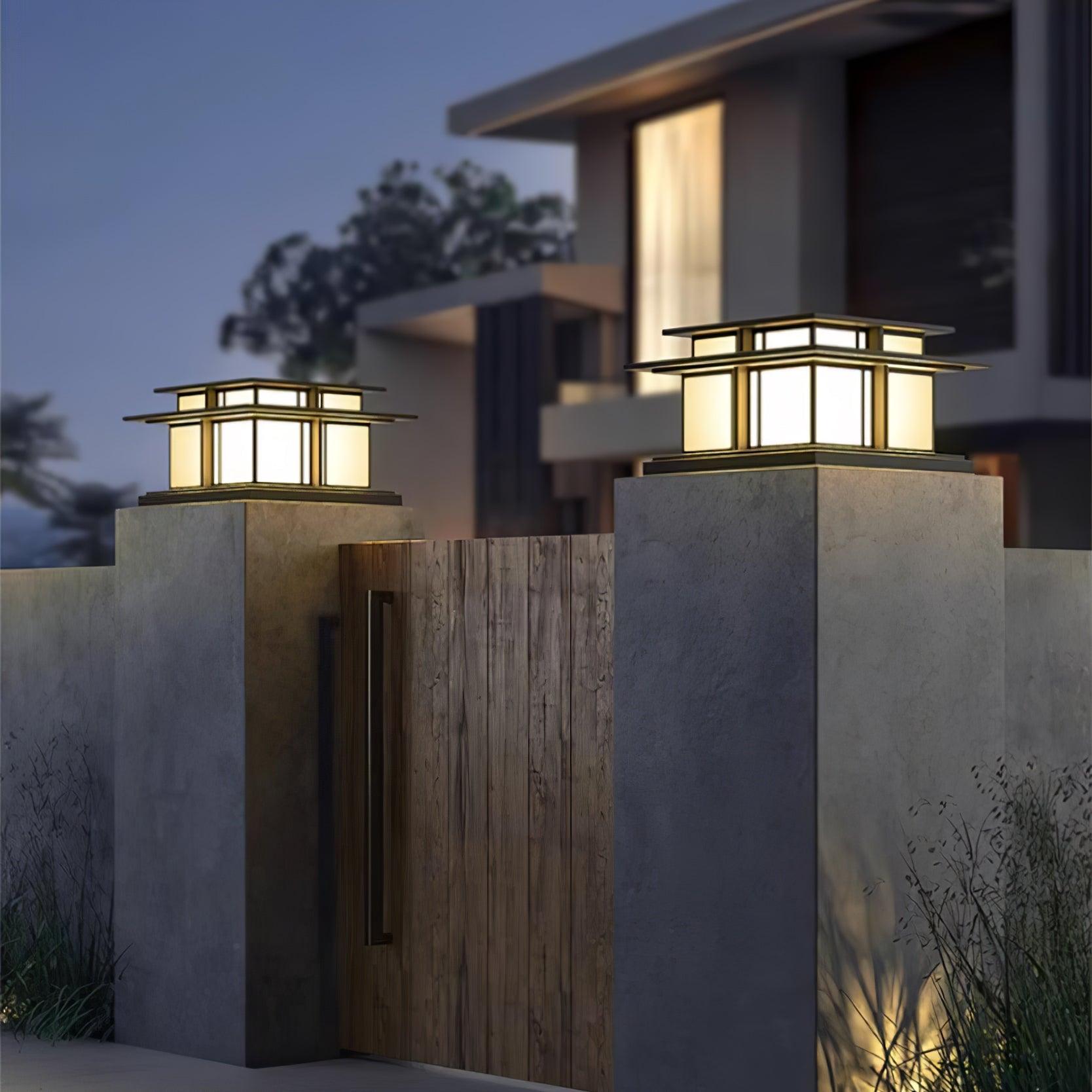 Milo Luminaire Extérieur sur Pilier Solaire / Câblé - Neutralighting