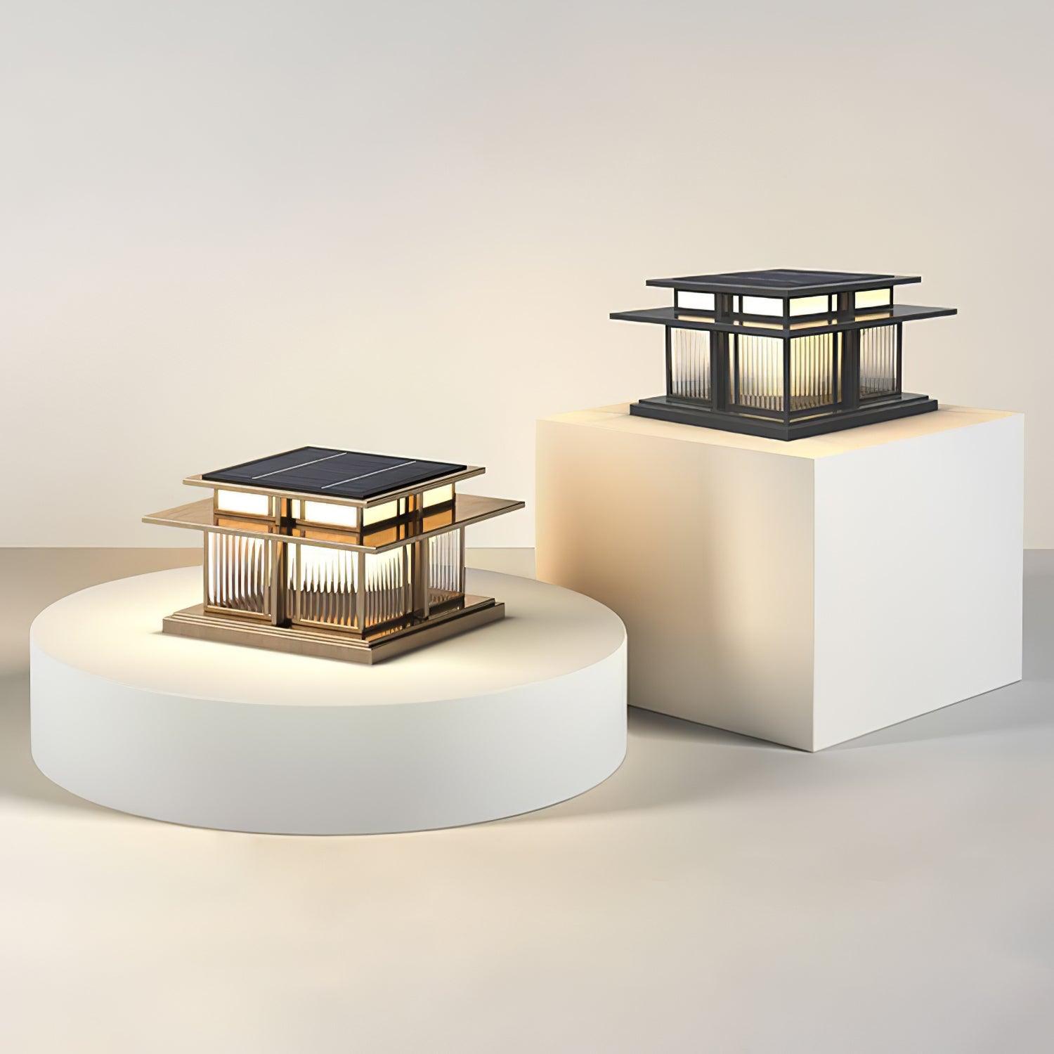 Milo Luminaire Extérieur sur Pilier Solaire / Câblé - Neutralighting