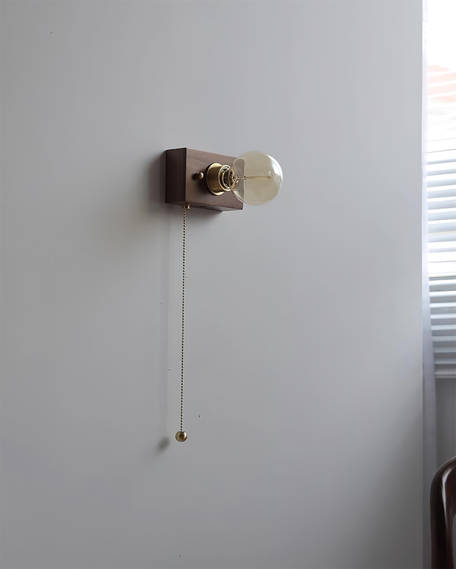 Bois Applique Murale Style Edison - Neutralighting