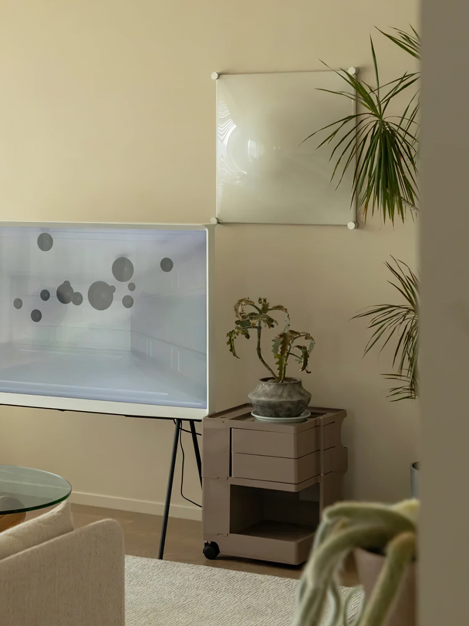 Bolla Lustre Plafonnier Blanc Doux Courbes Élégant - Neutralighting