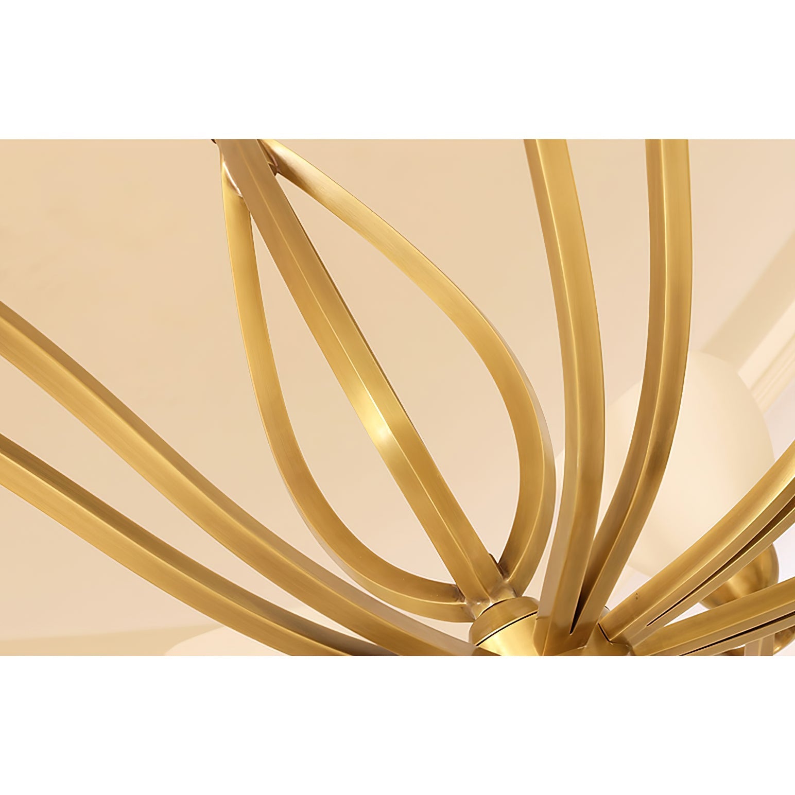 Dvaluvyj Postmodern Luxe Laiton Métal Verre Lustre - Neutralighting