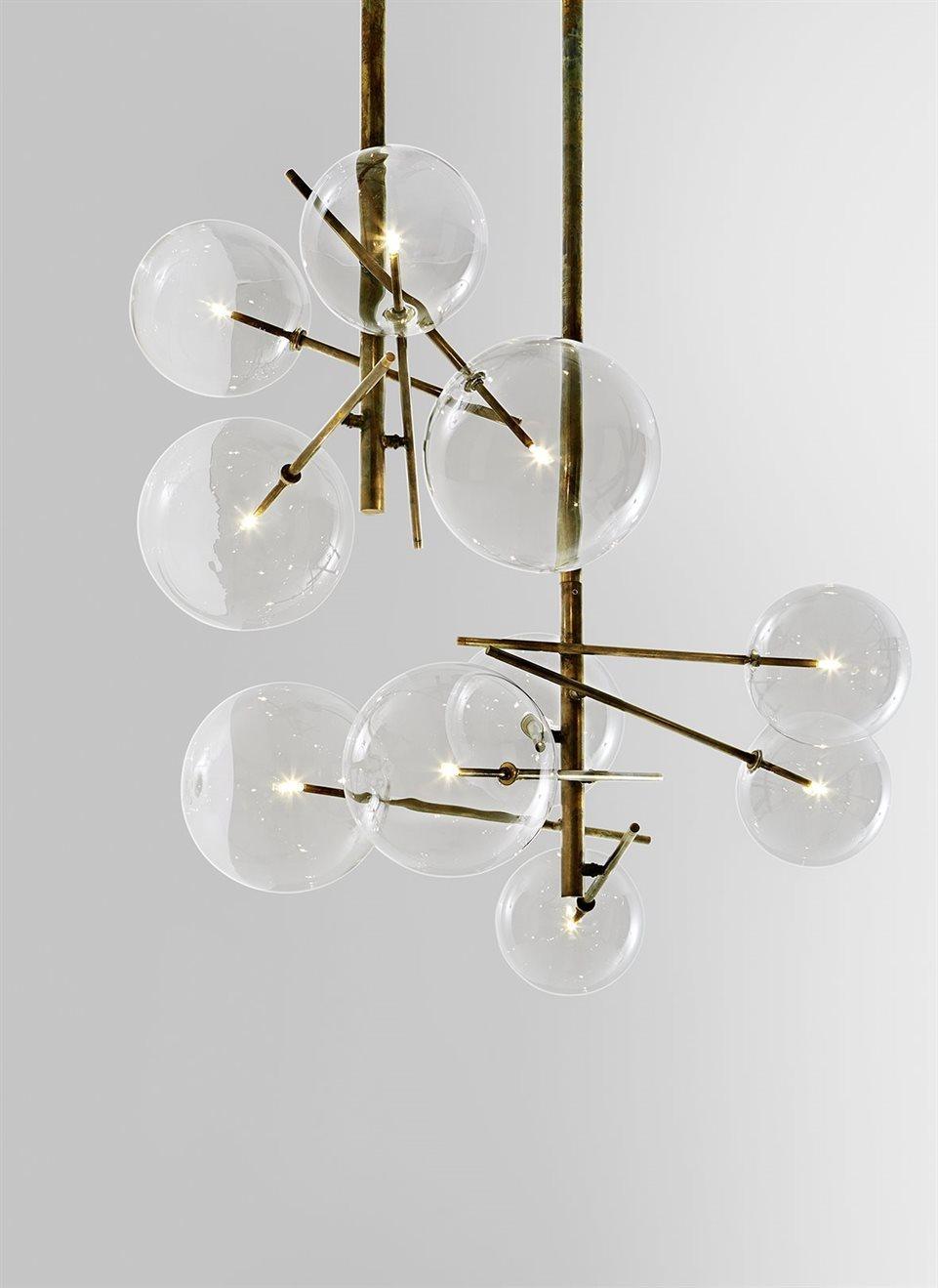 Lustra Chandelier LED Cristal Clair - Neutralighting