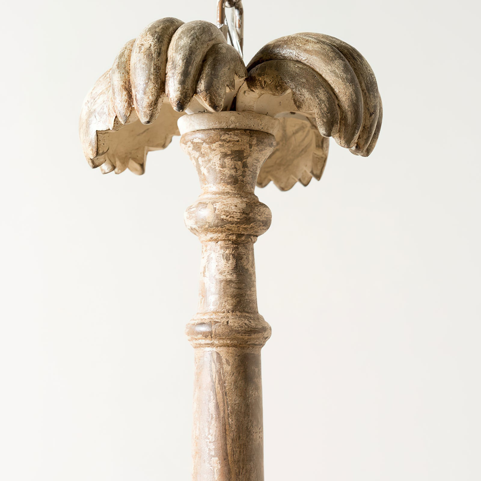 Eirikuvyj Postmodern Luxury Short Wooden Metal Chandelier - Lamp Copper