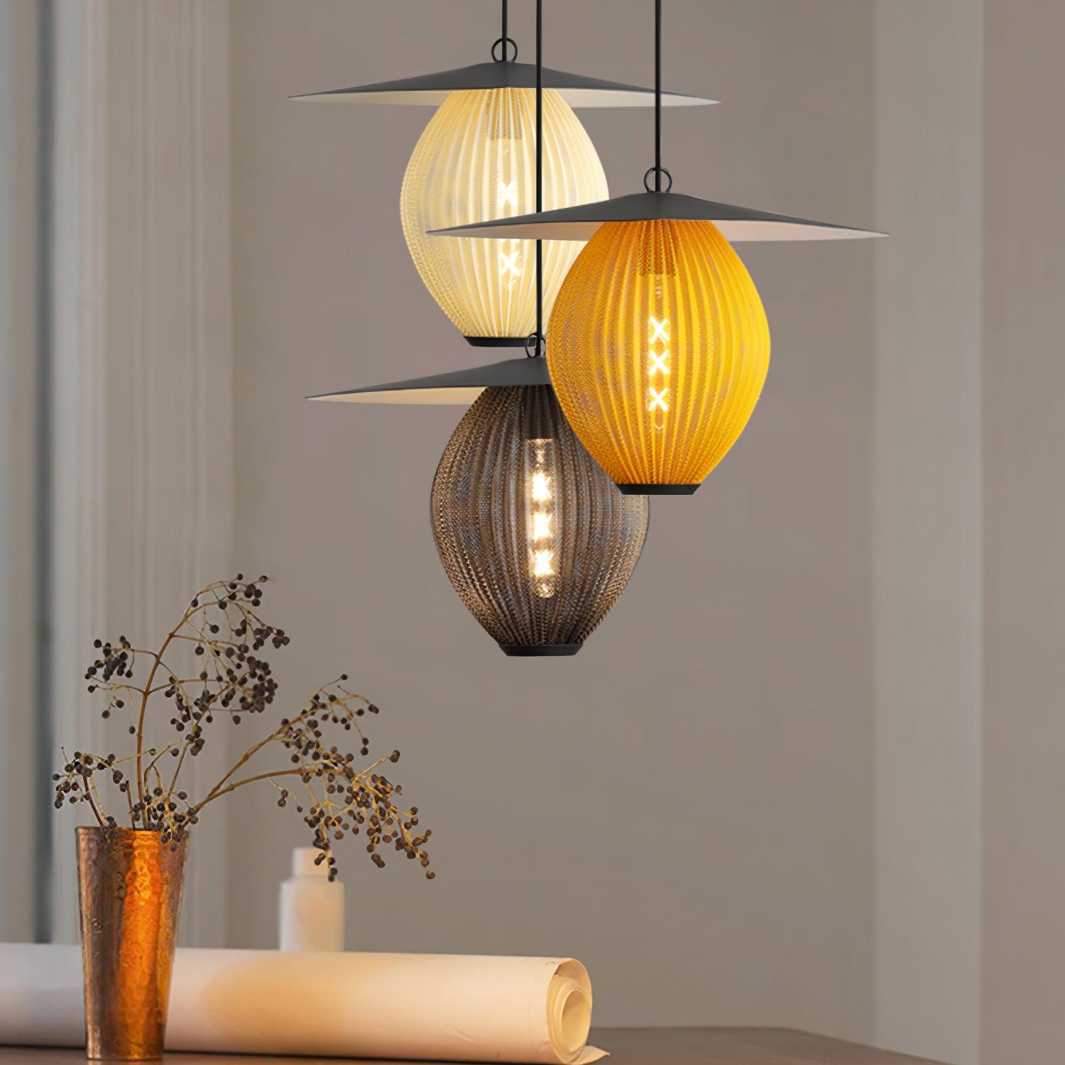 Boris Pendant Lamp Cascading Halo - Letslighting