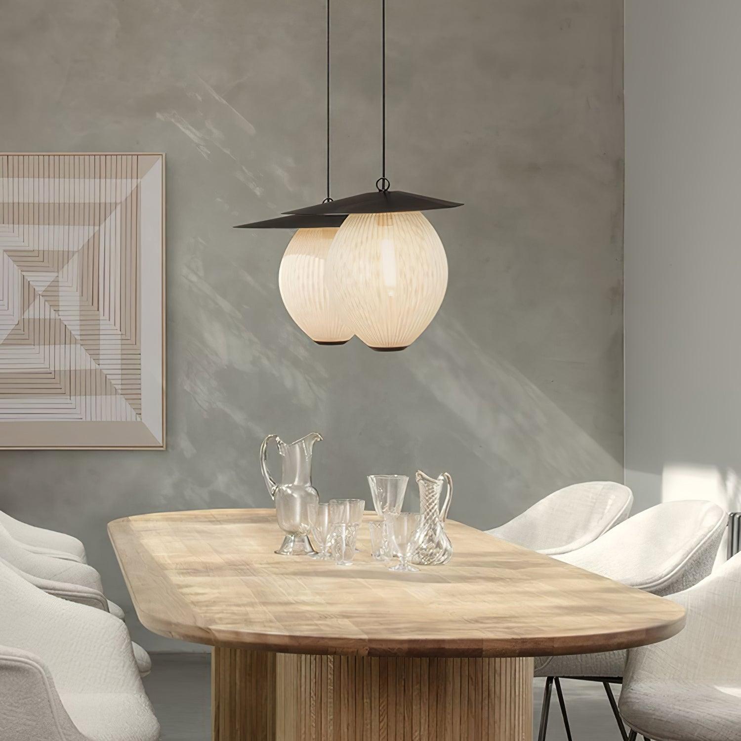 Boris Pendant Lamp Cascading Halo - Letslighting
