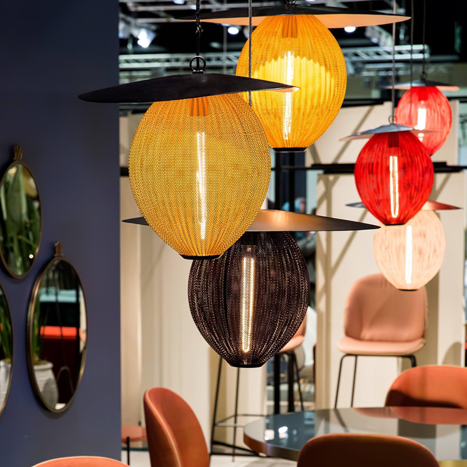 Boris Pendant Lamp Cascading Halo - Letslighting