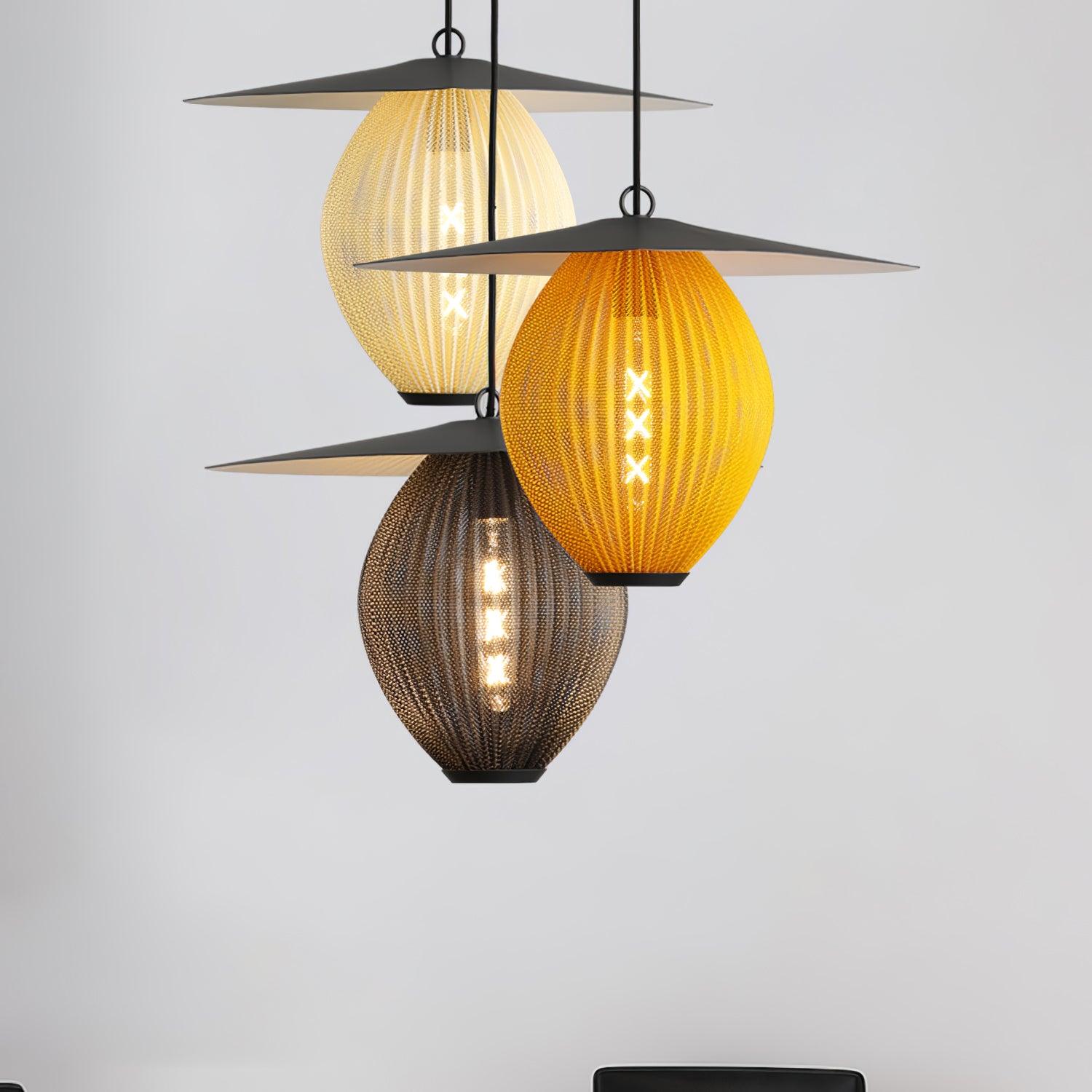 Boris Pendant Lamp Cascading Halo - Letslighting