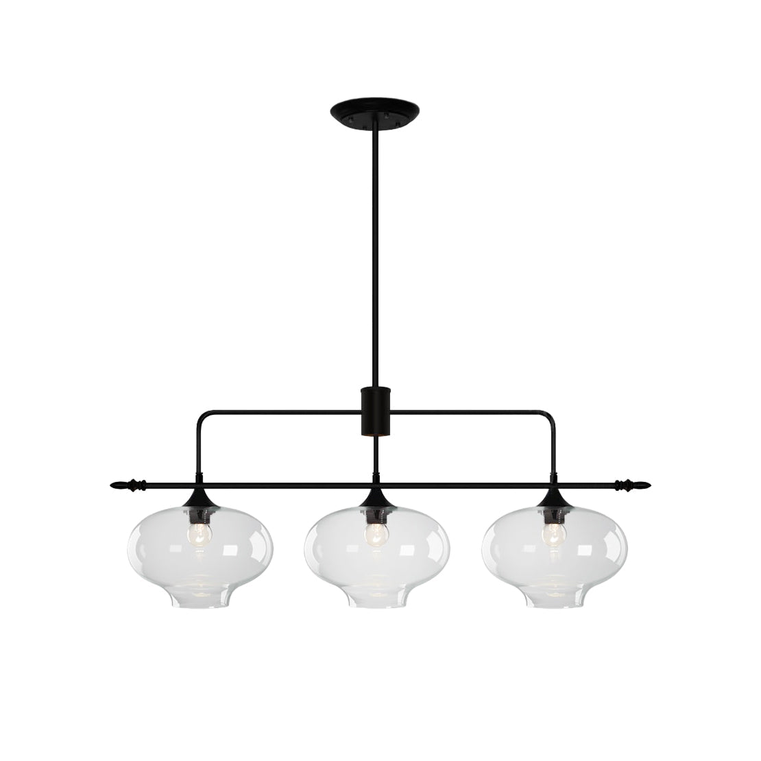 Himinuvyj Moderne Minimaliste Métal Verre Suspension - Neutralighting