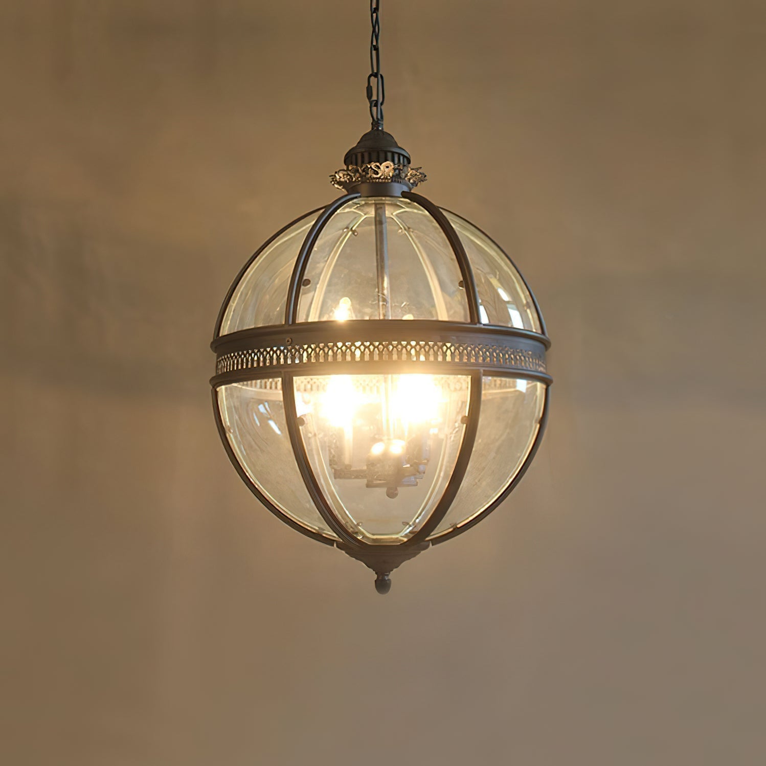 Edward Suspension Rétro en Verre